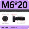 Grade 8.8 Low Profile Hex Socket Screw/Bolt (M3-M16)