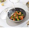 Bai Zao 30cm Non-stick Fine Iron Wok with Lid