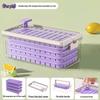 Kunyue Press-Type Ice Cube Tray and Storage Set