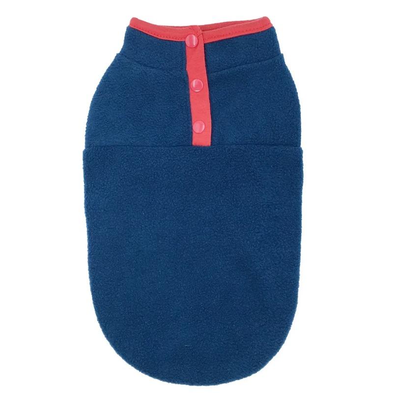 Soft Fleece Dog Clothes for Small Dogs Autumn Winter Warm Puppy Cats Vest Chihuahua Clothing French Bulldog Jacket Pet Costume