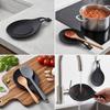 Soup spoon pad, easy to clean kitchenware pad, silicone spoon pad, heat-insulating spoon pad, flavor dish pad, spoon pad