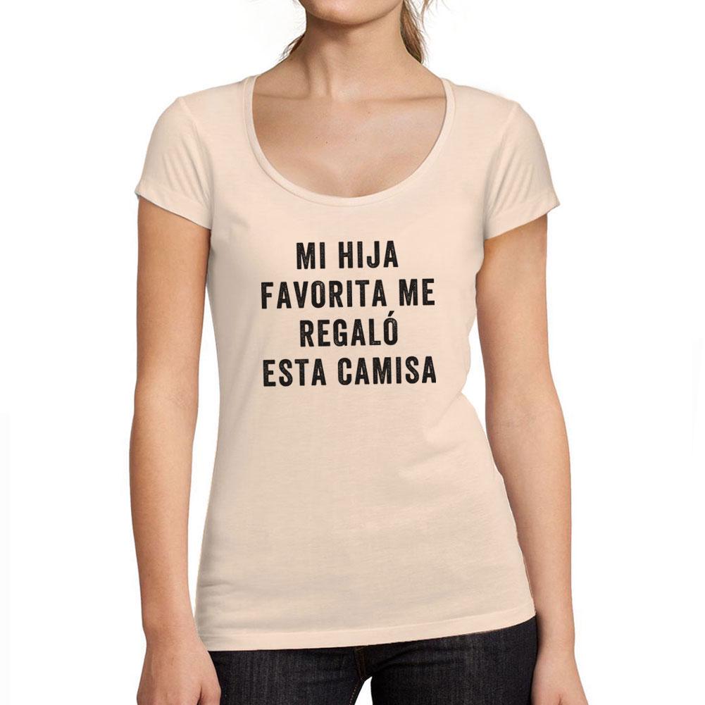 Ultrabasic Damen T-Shirt mit tiefem Rundhalsausschnitt Meine Lieblingstochter hat mir dieses Hemd geschenkt