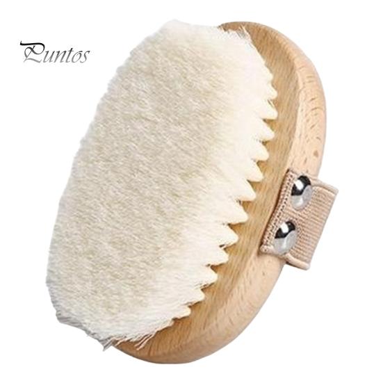 

Щетка для ванны с ручкой из бука, мягкая нейлоновая щетина, бережное отшелушивание, подвесная конструкция, щетка для душа, аксессуары для ванной светло-коричневого