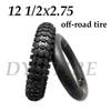 12 1/2x2. 75 Tire Off-road Inner and Outer Tyre for Mini Motorcycle 47cc/49cc  Front and Rear Wheels 12 Inch Pneumatic Tires