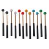 Percussion Mallets Drum Sticks Instrument for w/ Rubber for Head Hand Grip Mallet for Glockenspiel Chimes Music Accompan