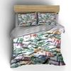 Luxury Money Print Home Decor Bedding Set With 1 Duvet Cover 2 Pillowcases Single Double King Queen, Gift