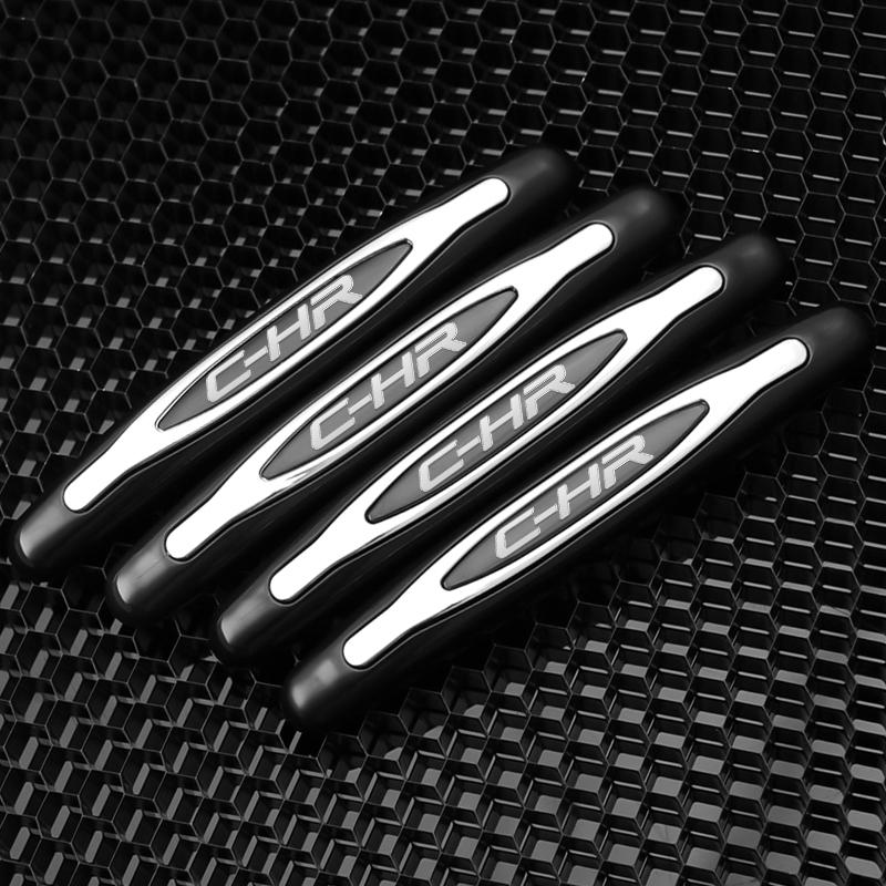 

4pcs Car Door Edge Crash Strip Anti-collision Handle Protector Sticker Accessories For Toyota C-HR CHR accessories