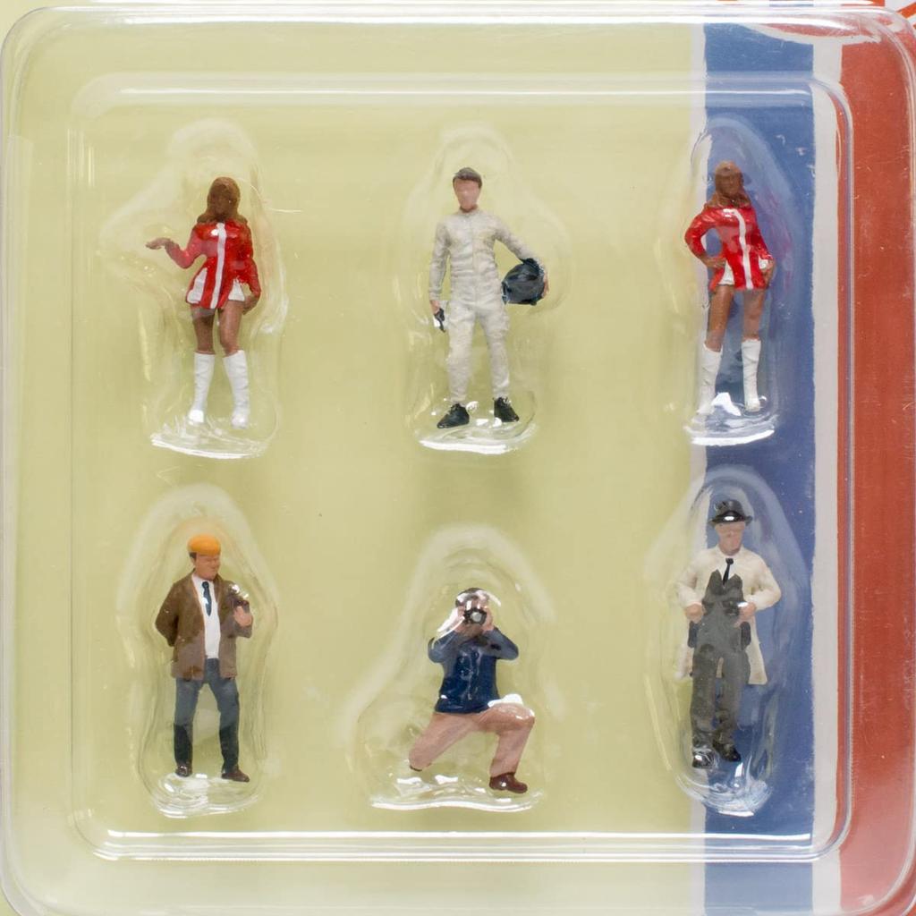 American Diorama Figure Race Day 2 Set 1/64 (Mijo Exclusive) AD-76472MJ