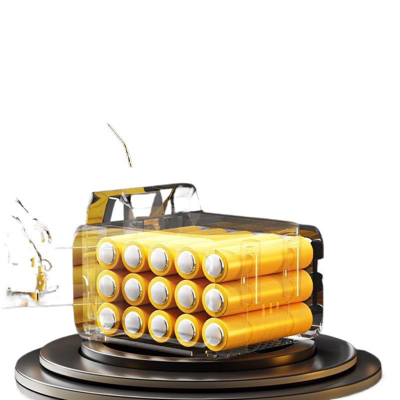 High-Power Brushless Rechargeable Angle Grinder with Lithium Battery for Cutting and Multi-Function Polishing