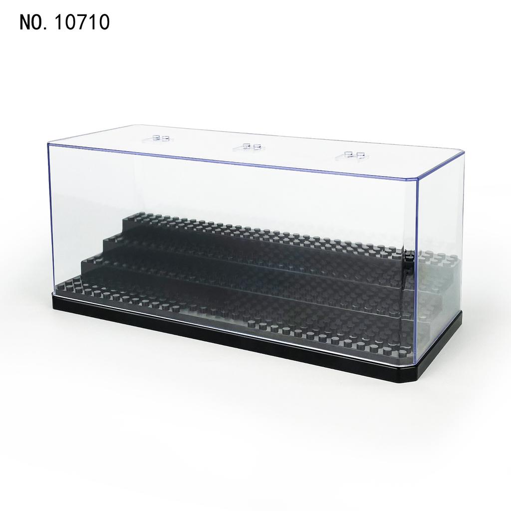 Fourth-Order Transparent Display Box 10710 Dust-Proof Storage Box Small Particle Building Block Toy Acrylic
