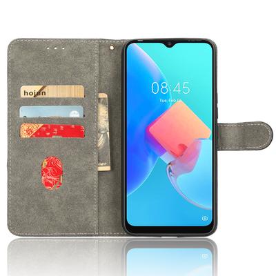 Pro TECNO Spark 8C 4G/Spark 9 4G/Spark Go 2022/KG5 Pouzdro na telefon Blokování RFID Stojánek Peněženka Kožený kryt