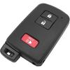 Replacement Key Fob Case Shell Fit for Tacoma Land Cruise Prius V RAV4 2016 2