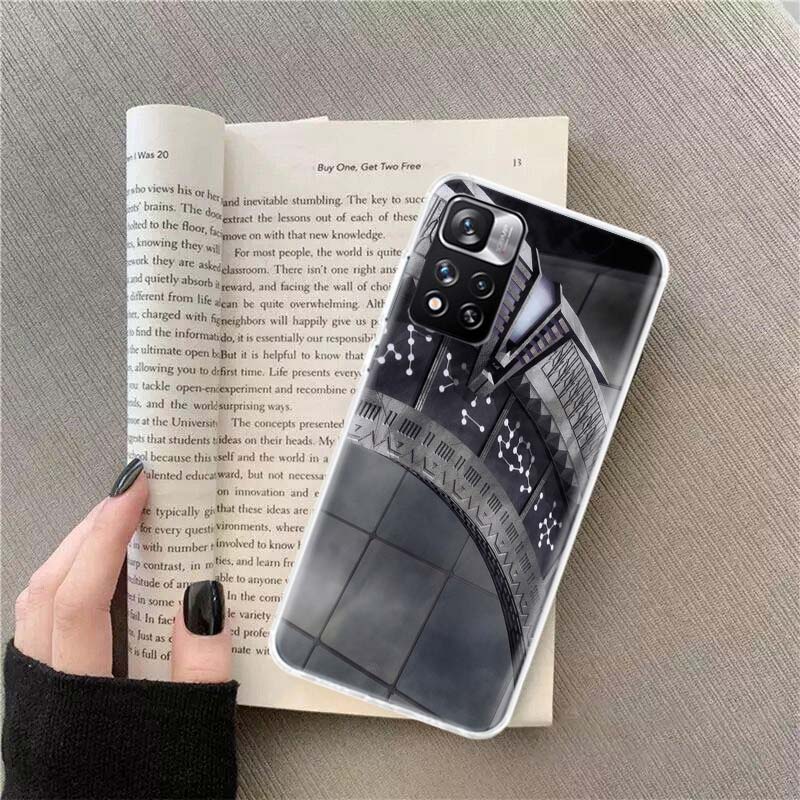 Stargate Atlantis Handyhülle Für Redmi Note 13 12 Pro Plus 14 15 Pro 5G 11 11T 11E 11S 10 Pro 10S 9 9S Hülle Handy Klar TPU Capa
