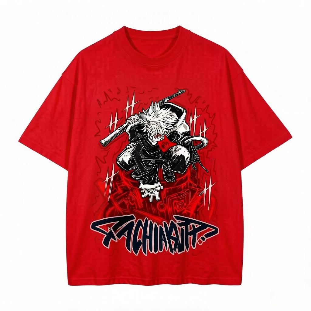

Japanese Animestyle Tshirts Include Streetwear Hiphop Style Retro Tshirts Shortsleeved Shirts and Summer Clothing 4XL
