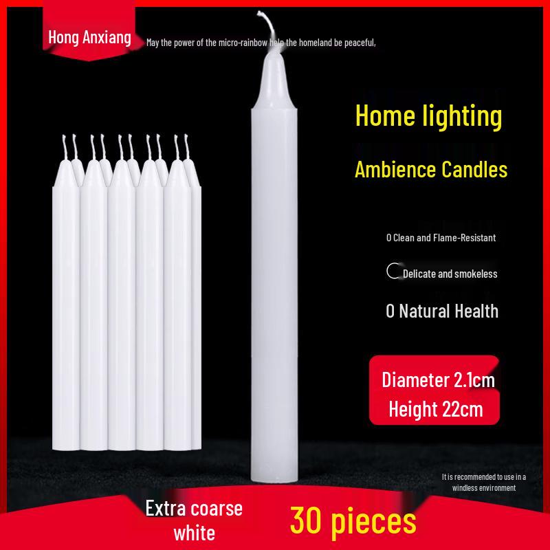 LIEI Smokeless Odorless Emergency Candles