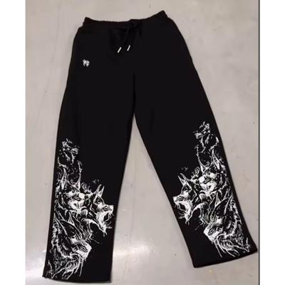 Fitness Sports High Street Harajuku Y2K Men Women Loose Fit Dragon Soul Dark Trendy Streetwear Casual Joggers Trousers