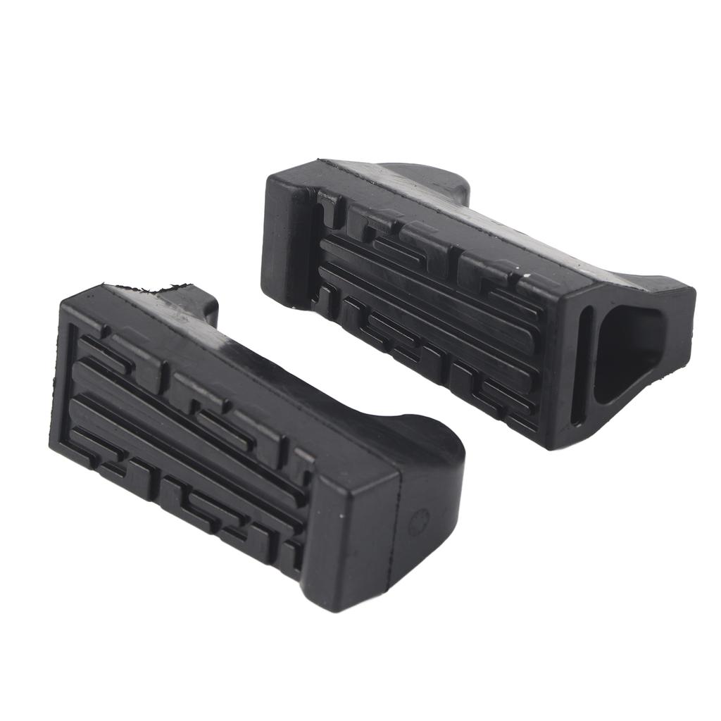 1 Pair Rubber Front Pedal Footrest Foot Pegs Fit for Yamaha YBR 125
