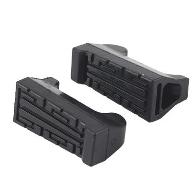 1 Pair Rubber Front Pedal Footrest Foot Pegs Fit for Yamaha YBR 125