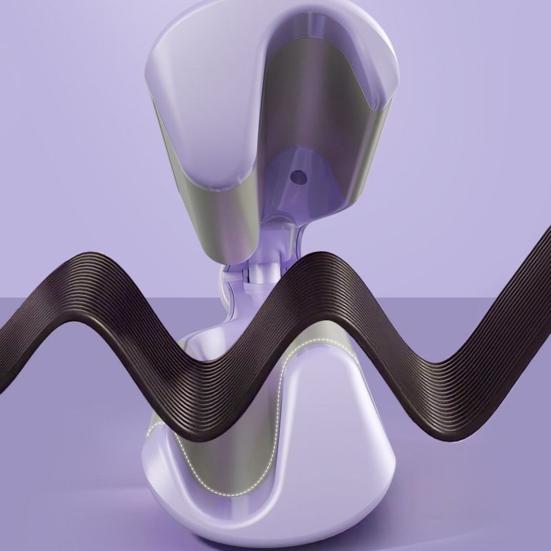 Yousheng Hair Curling Iron 4 Temperature Adjustable French Wave Hair Curler Quick Heating Electric Hair Crimper Waver Women Wavy Hair Curling Wand