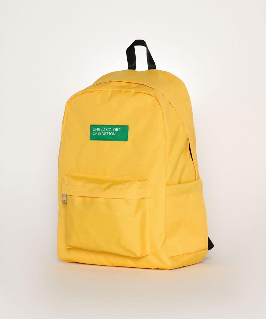 Benetton Vivid Laptop Backpack - [Yellow]