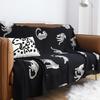 LISM Jacquard Knit Throw Blanket
