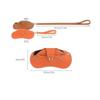 Glasses Case Portable Neck Hanging Soft Leather Scratch Wear Resistant Glasses Bags PU Leather Glasses Holder