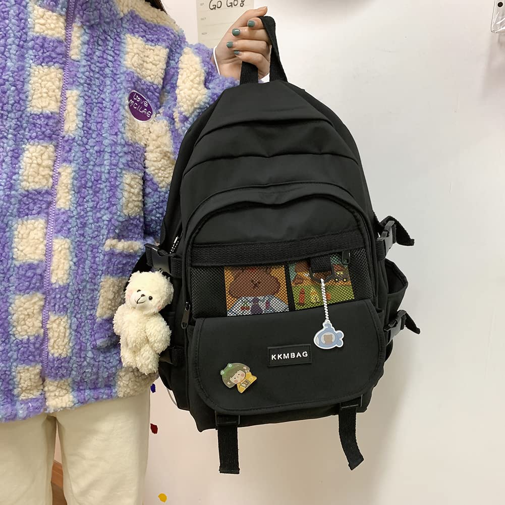 ZESU Korean Large Capacity Backpack for School and High School for and Outdoors Women's Students, Lightweight, Women, Commuting, Students, Travel,