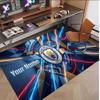 Personalized Crystal Velvet Carpet Manchester City Pattern Non Slip Floor Rug