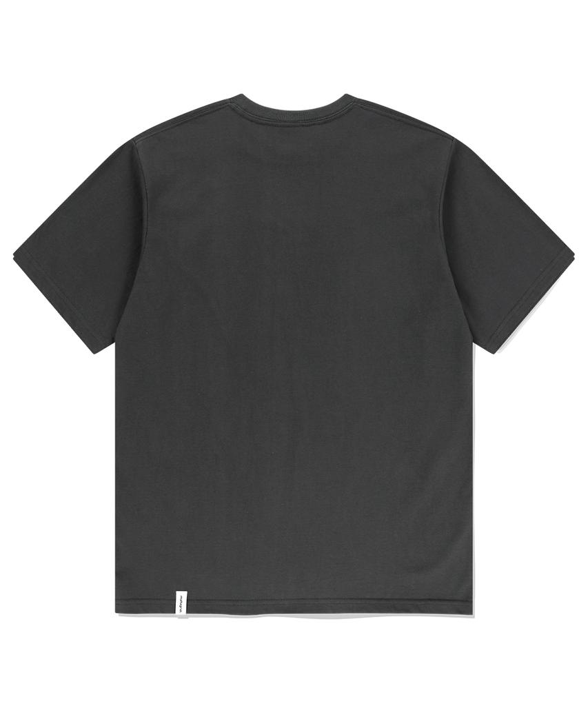 MAHAGRID Butterfly Goth Tee Charcoal(Mg2Emmt538A)