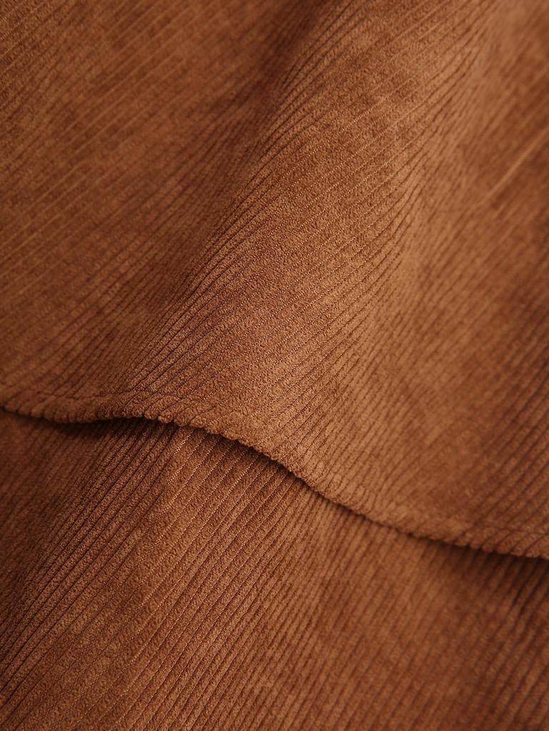 Rosegal Plus Size Ribbed Textured Lace Up Asymmetrical Dress