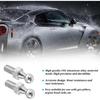 4 Pièces Goujon à Rotule de Voiture 10 mm avec Écrous de Fixation, Goujons pour Ressort à Gaz de Véhicule en Acier au Carbone M6, Extrémités Robustes de Support de Levage à Ressort à Gaz pour Amortisseurs Automobiles
