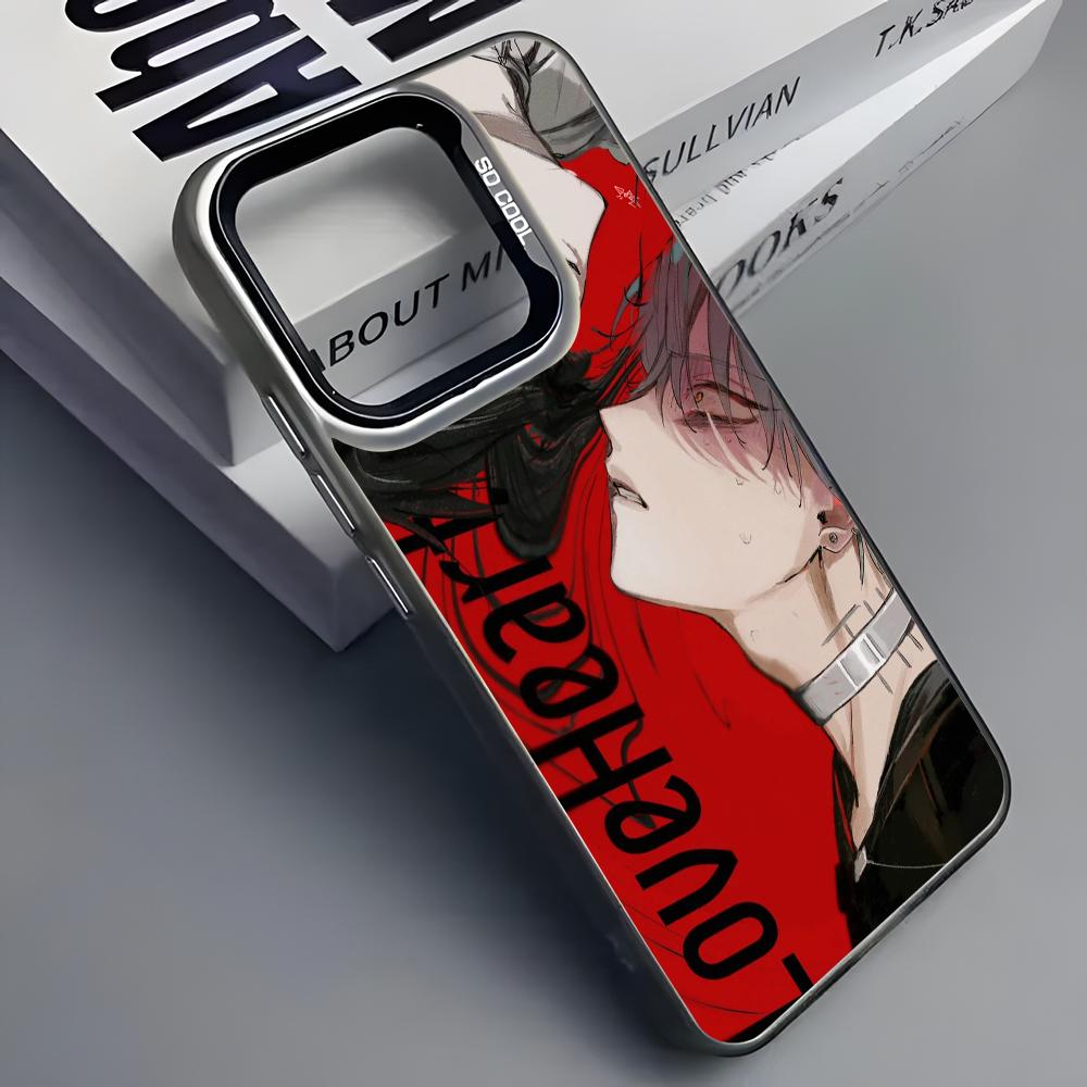 Korean Alien Stage Ivan Till Phone Case For iPhone 16 15 14 13 12 11 Pro Max Grey Black Matte Laser Metallic Aurora Funda