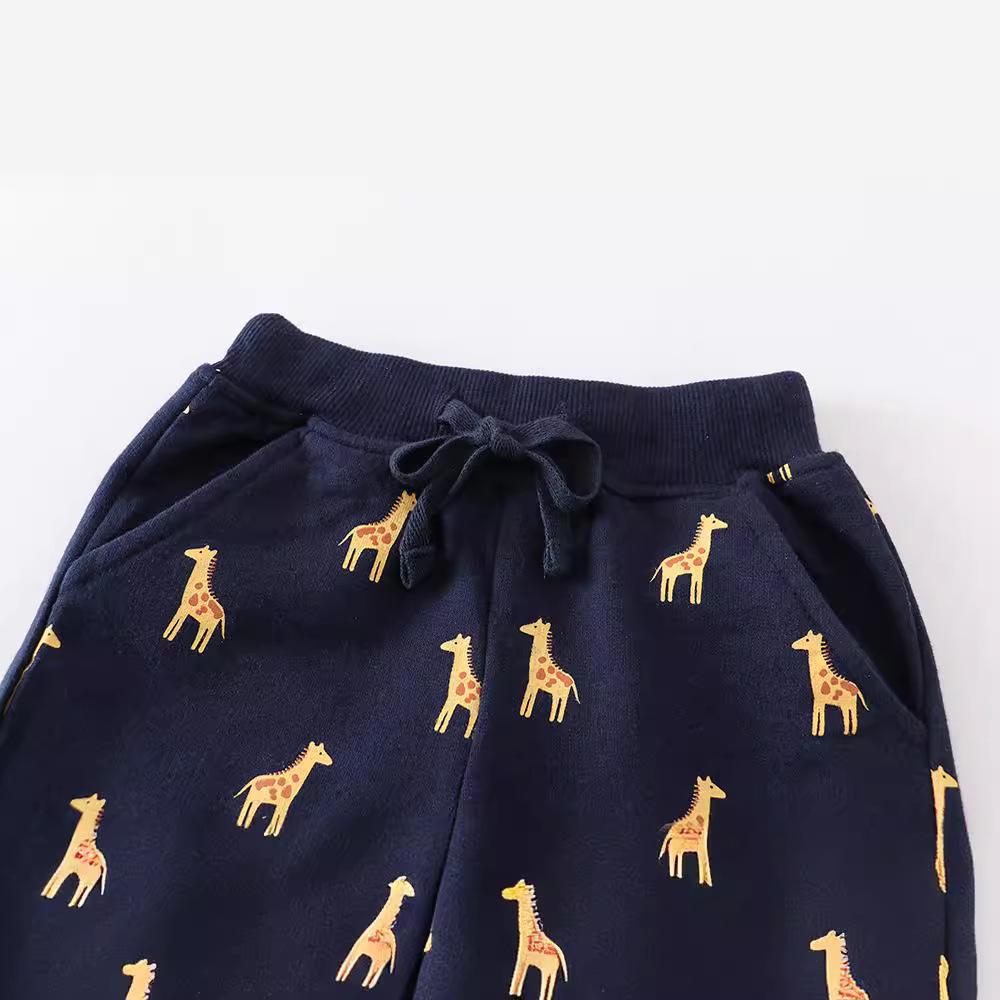 Summer Cotton Striped Shorts for Small and Medium Boys and Girls - Casual Children's Pants
