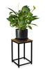 Loft Planter Arben Rustic Loft Black 40 Cm