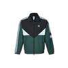 adidas Originals Gender Neutral SS25 Trefoil Collection Fashion Comfortable Versatile Soft Jacket Unisex Jacket Black Green White KC3115