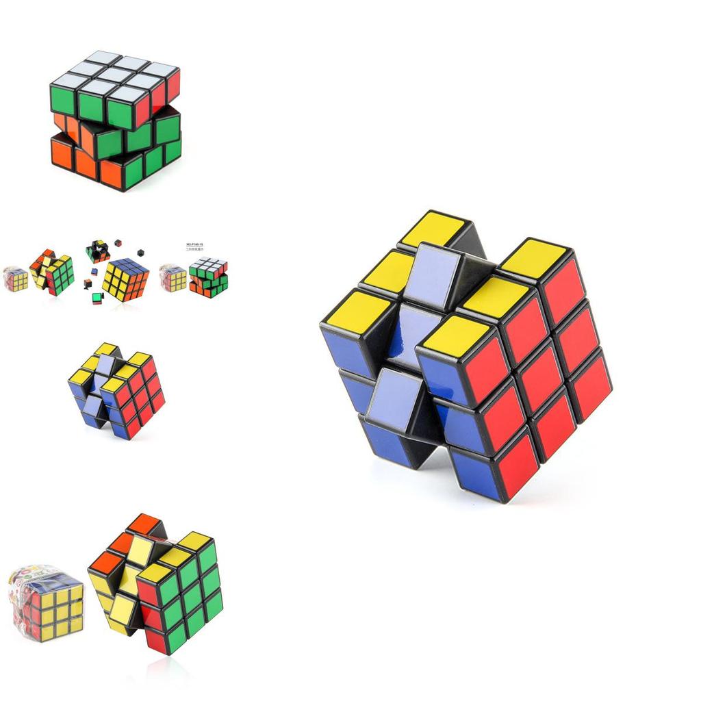 P168-15 Pädagogischer Zauberwürfel für Kinder, Geschmeidiger 3x3 Rubik's Cube für Wettbewerbe