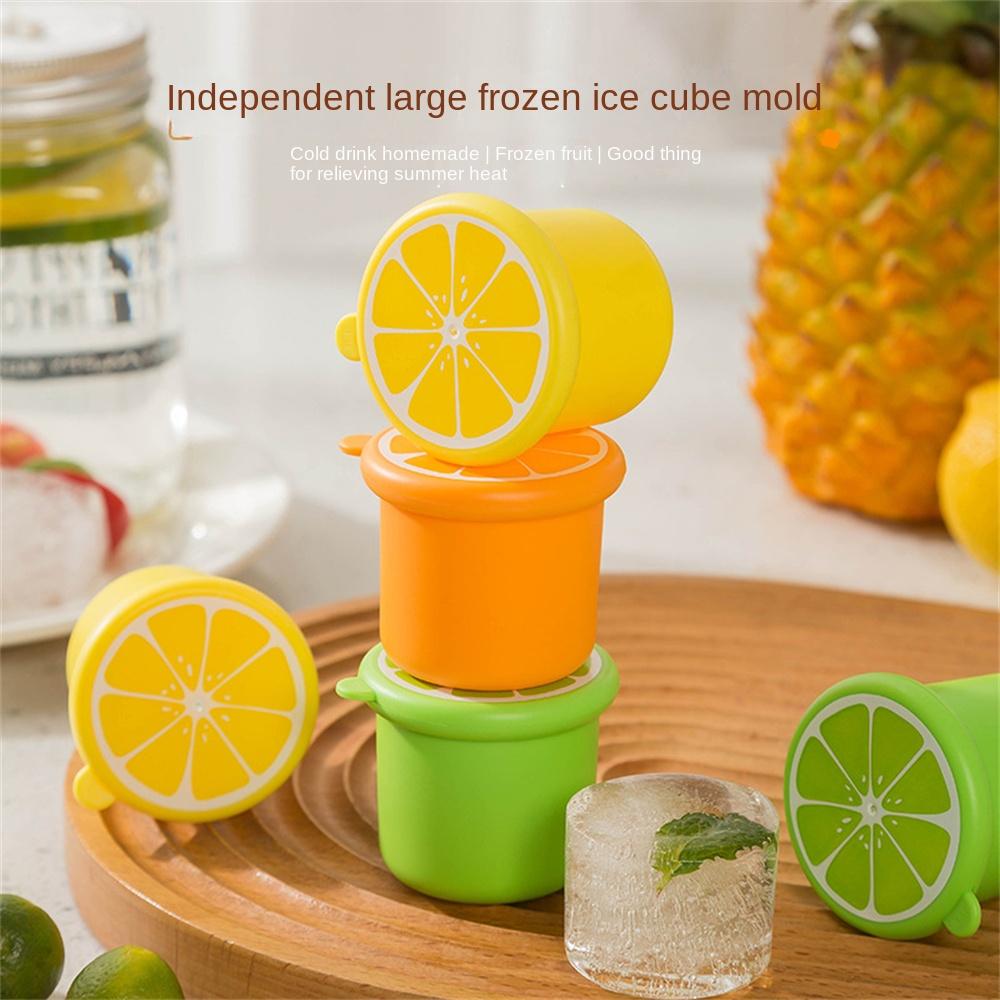 

Ice Mold With Lid Ice Box Round Ice Hockey New Summer Kitchen Tools Silicone Ice Lattice /sets Ice Making Mould