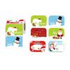 Label Paper Phone Stickers Merry Christmas Children X123