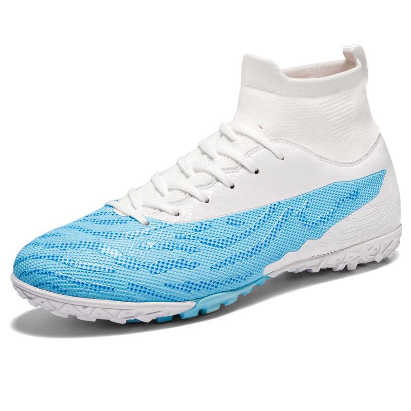 High-top football shoes men's and women's long nails broken nails adult youth students professional competition sports training shoes