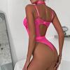 Erotic Lingerie Mesh See-through One-piece