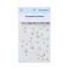 5D Luminous Cartoon Nail Stickers: Cute, Waterproof, 3D Embossed Decals for Kids' Nail Art