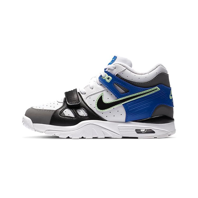 

New Nike Air Trainer 3 BP Children s Basketball Shoes Black White Blue Children Aged 3 7 Years Old CN9751-100 28