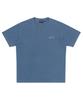 Syupeodeulai Small Vintage Logo Washed T-Shirt Dark Blue
