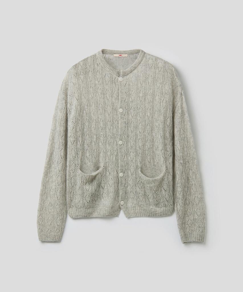 Mmic Unravel Cardigan (Gray)