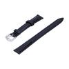 Pasek do zegarka z klamrą szpilkową Zamienny Pasek do zegarka Unisex Części zamienne Akcesorium Czarny16mm / 0.63in