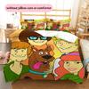 Scooby-Doo Klasický Prvek Povlečení Přikrývka Povlak na Polštář Bez Výplně, Měkká Domácí Dekorace Ložnice, Perfektní Dárek pro Fanoušky.chl