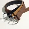 Adjustable Wide Belt for Comfortable Easy Sizes Change Stable Metal Closure High Quality PU In Multicolors