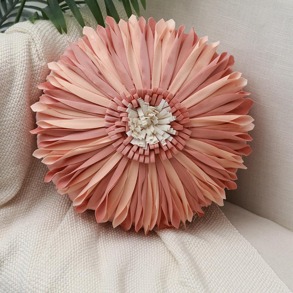 Nordic Minimalist Floral Throw Pillow Cover – Modern, High-End, Comfortable Design for Living Room & Bedroom