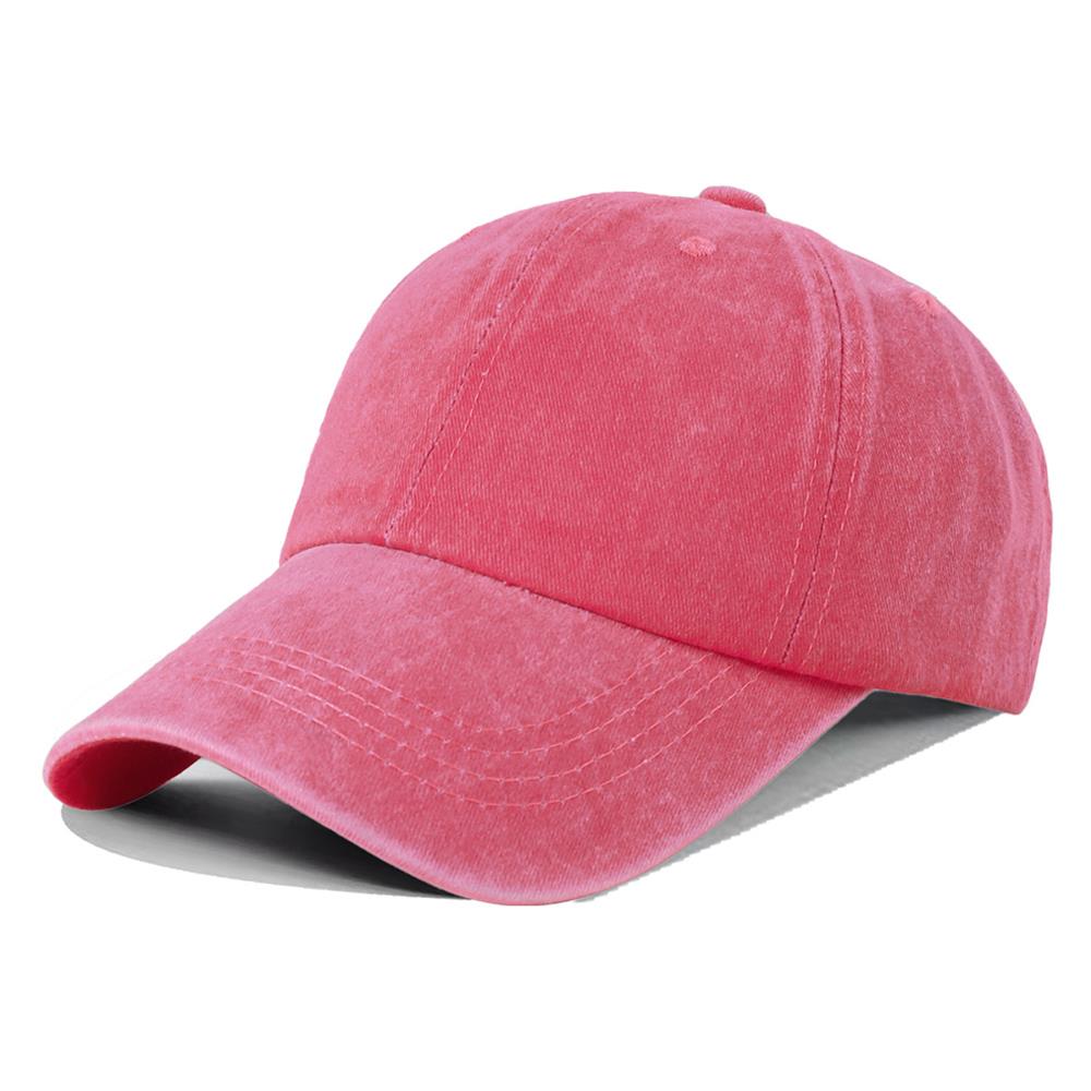 Vintage Washed Cotton Baseball Cap for Kids Sun Hats Adjustable Hip Hop Hat Summer Sun Protection Snapback Boys Girls Peaked Hat