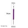 Coffee Latte Art Needle Stainless Steel Exquisite Professional Crochet Hook Pear Wood Carved Flower Needle Italian Coffee